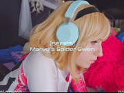 Lana Rain Spider Gwen Date: Flexible JOI Tease & Cum Explosion 💦🔥